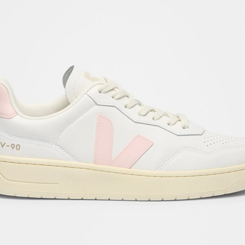 V-90 Low-Top Leather Sneakers